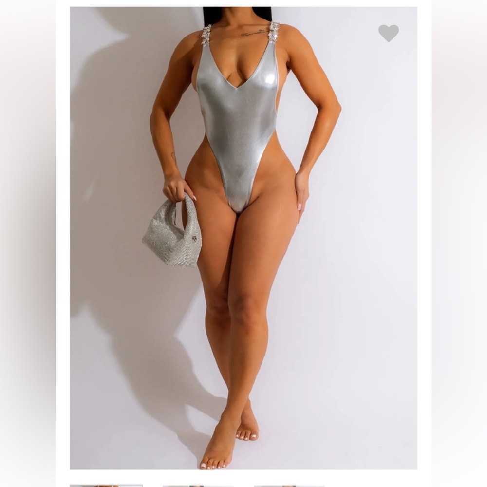 Divas Boutique Mykonos Rhinestones Swimsuit